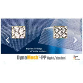 Siatki przepuklinowe FEG Textiltechnik DynaMesh-PP light/standard