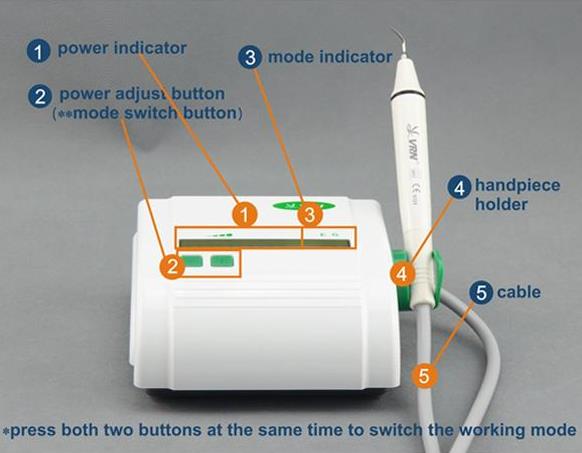 Skalery stomatologiczne VRN K08DL