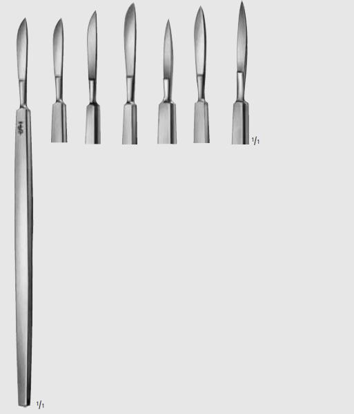 Skalpele wielorazowe B.Braun Skalpele wielorazowe B.Braun