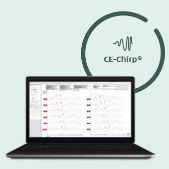 Słuchowe potencjały wywołane ABR/BERA Interacoustics EP25