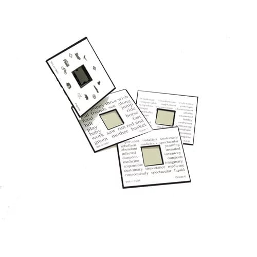 Soczewki fiksacyjne do skiaskopów (retinoskopów) b/d Soczewka fiksacyjna karta