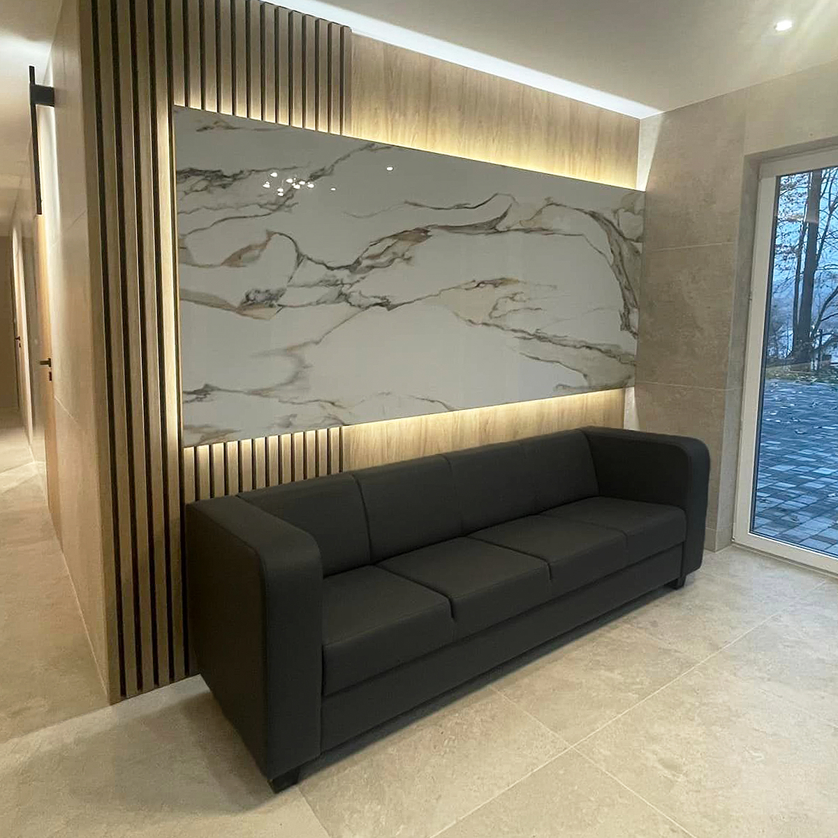 Sofy/kanapy do poczekalni medycznych Interio Mobili BRUNO