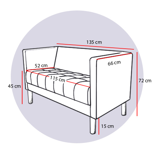 Sofy/kanapy do poczekalni medycznych Interio Mobili MILAN