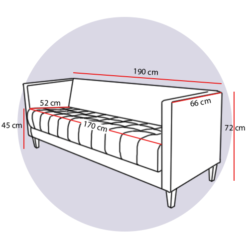 Sofy/kanapy do poczekalni medycznych Interio Mobili MILAN