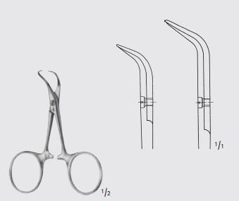 Spinaki do serwet medycznych B.Braun Uchwyty B.Braun