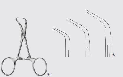 Spinaki do serwet medycznych B.Braun Uchwyty B.Braun