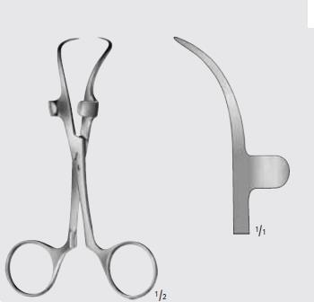 Spinaki do serwet medycznych B.Braun Uchwyty B.Braun