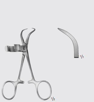 Spinaki do serwet medycznych B.Braun Uchwyty B.Braun