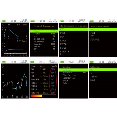 Spirometry meditech TYPE PLUS