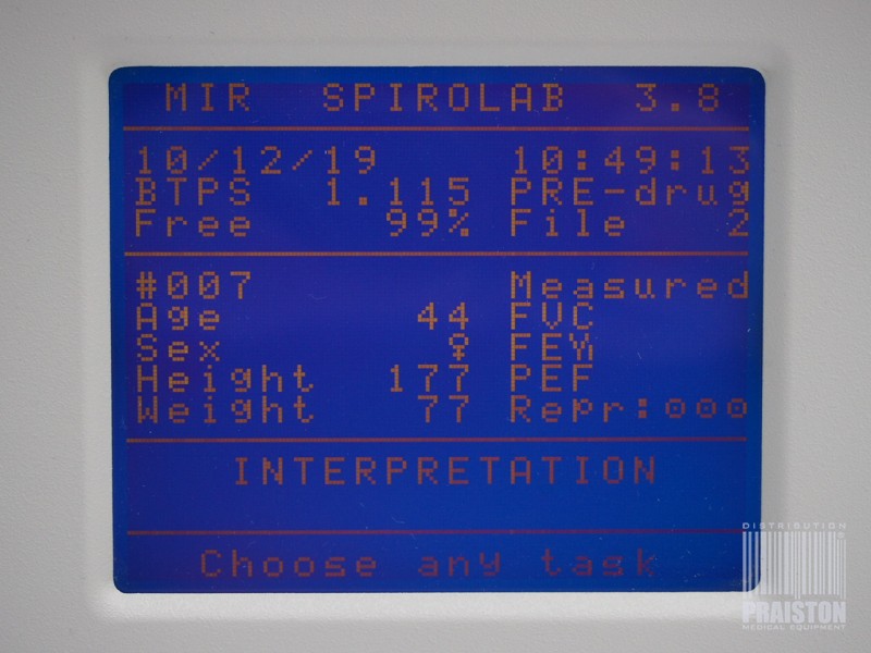 Spirometry używane B/D MIR SPIROLAB - Praiston rekondycjonowany