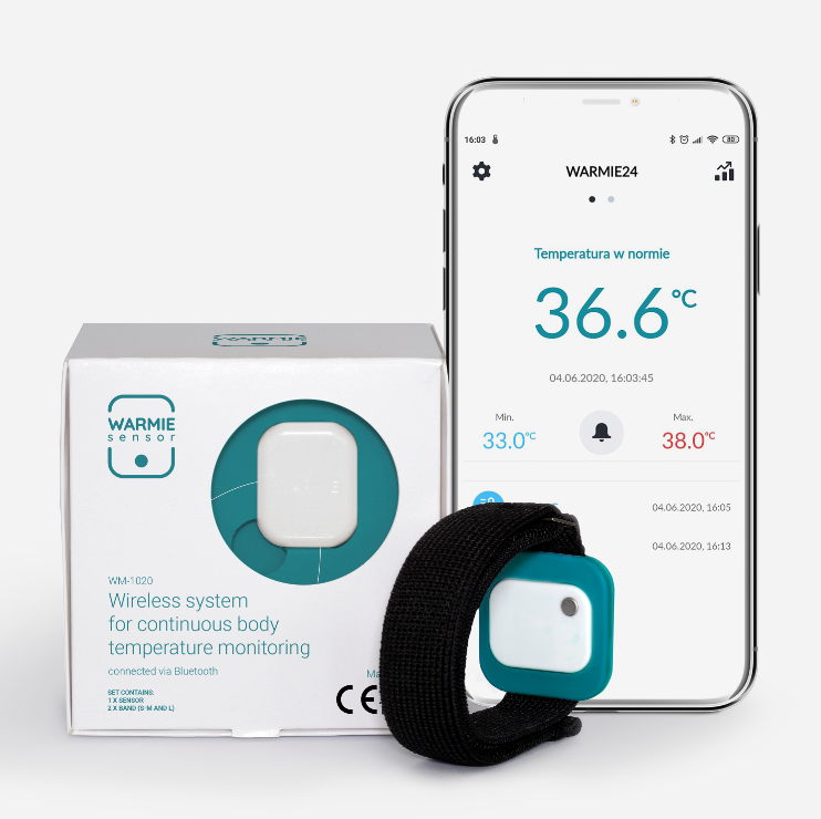 Sprzęty telemedyczne do kontroli i monitorowania pacjenta Warmie WM-1020