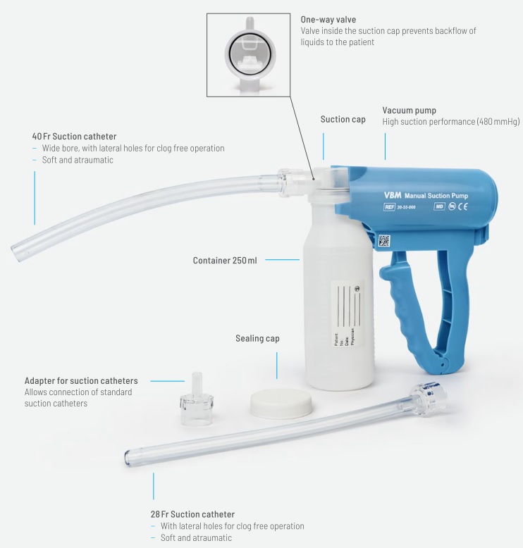Ssaki mechaniczne VBM Medizintechnik 30-55-000
