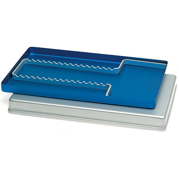 Stabilizatory narzędzi do tac sterylizacyjnych Nichrominox Uchwyt aluminiowy do tacek
