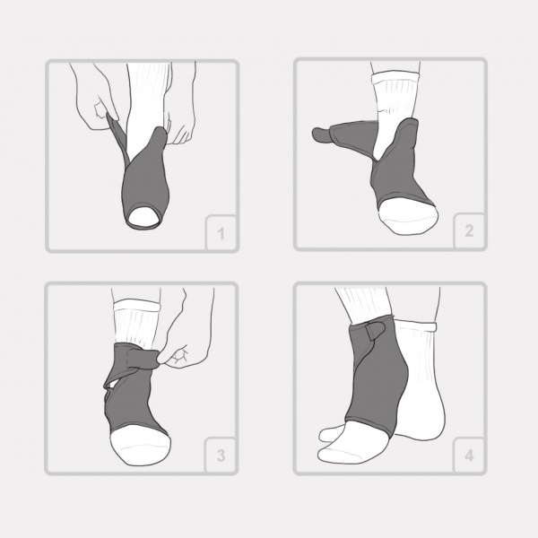 Stabilizatory ścięgna Achillesa REH4MAT AM-OSS-09