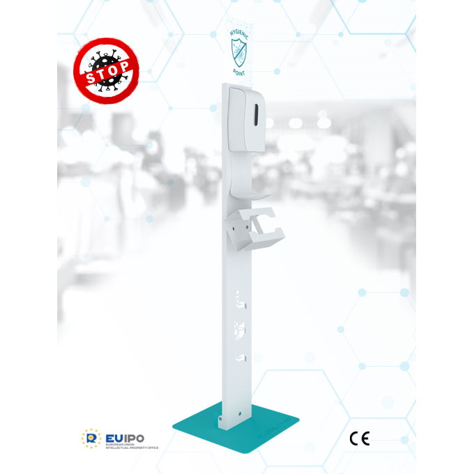 Stacje bezdotykowe - dozowniki do dezynfekcji rąk ELDRUT Lite