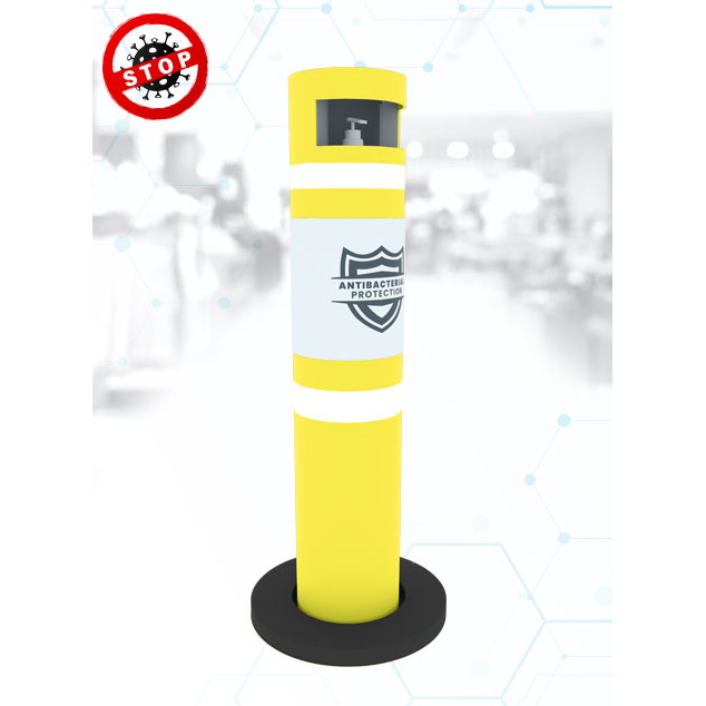 Stacje bezdotykowe - dozowniki do dezynfekcji rąk ELDRUT Sport