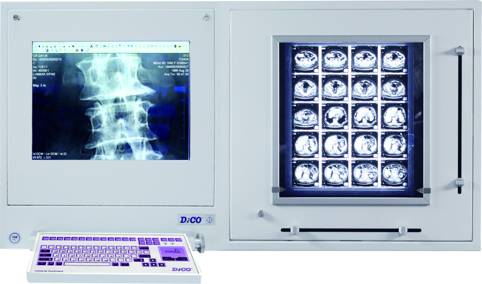 Stacje przeglądowe obrazów medycznych na sale operacyjne ULTRAVIOL DICO 1M/1B stacja przeglądowa obrazów