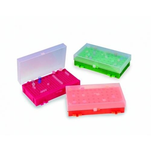 Statywy laboratoryjne Heathrow Scientific na probówki PCR 40/168-dołkowe PP