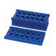 Statywy laboratoryjne Heathrow Scientific Na probówki składane PP pop-up Rack