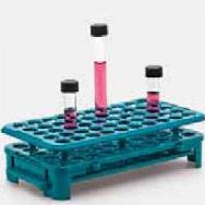 Statywy laboratoryjne ISOLAB Na probówki ABS