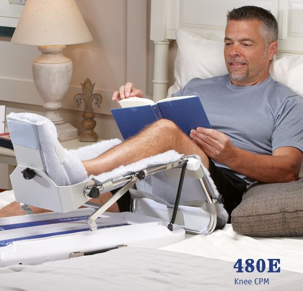 Staw kolanowy i biodrowy - szyny CPM QAL Medical 480E