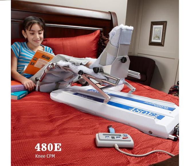 Staw kolanowy i biodrowy - szyny CPM QAL Medical 480E