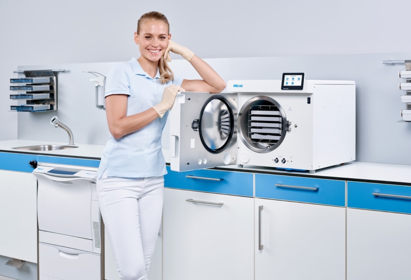 Sterylizatory parowe małe - autoklawy MELAG Vacuclave 118