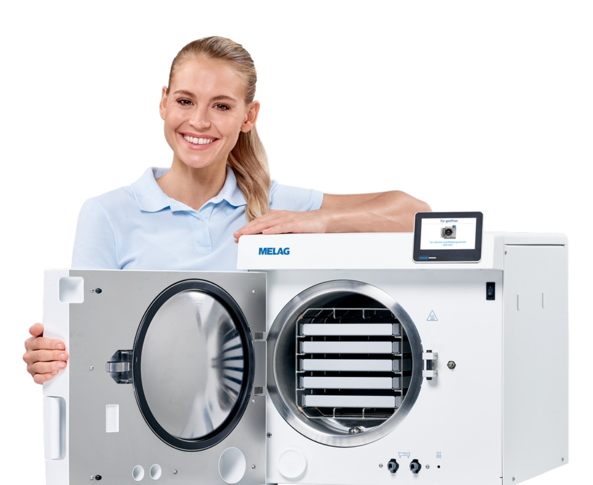 Sterylizatory parowe małe - autoklawy MELAG Vacuclave 123