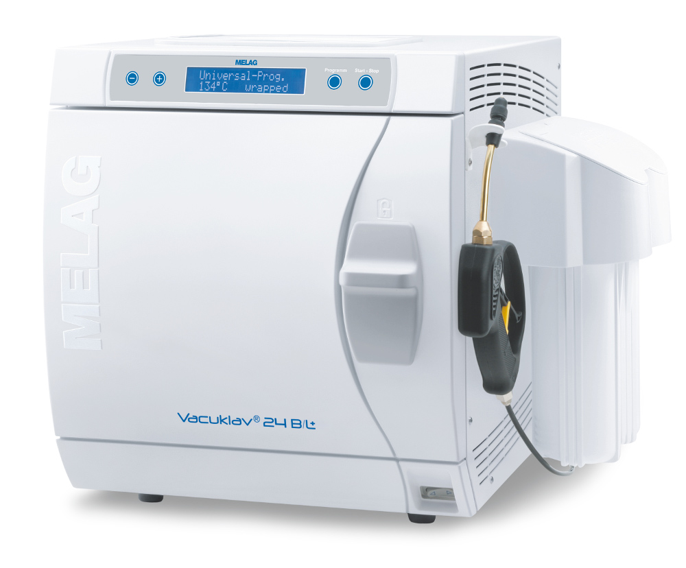 Sterylizatory parowe małe - autoklawy MELAG Vacuklav 24 B/L+