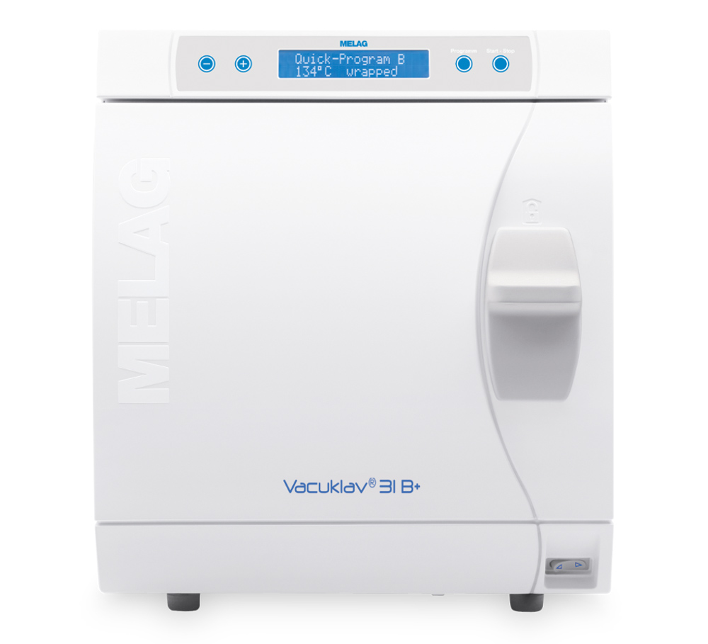 Sterylizatory parowe małe - autoklawy MELAG Vacuklav 31 B+