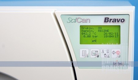 Sterylizatory parowe małe - autoklawy SciCan BRAVO 17 V 