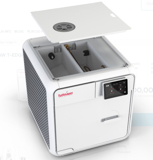 Sterylizatory parowe małe - autoklawy Tuttnauer T-Edge 10