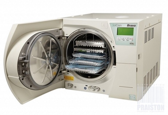 Sterylizatory parowe małe używane B/D 17V - Praiston rekondycjonowany