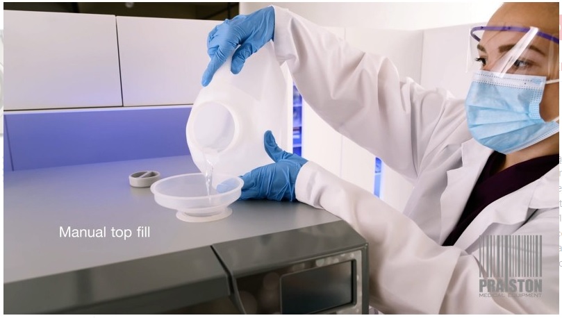 Sterylizatory parowe małe używane B/D G4 - Praiston rekondycjonowany