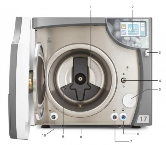 Sterylizatory parowe małe używane B/D G4 - Praiston rekondycjonowany