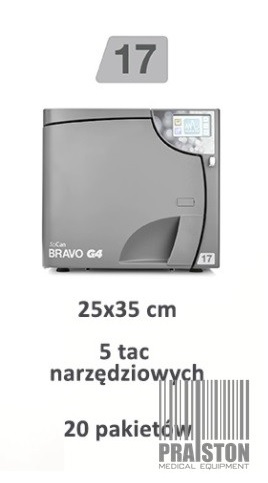 Sterylizatory parowe małe używane B/D G4 - Praiston rekondycjonowany