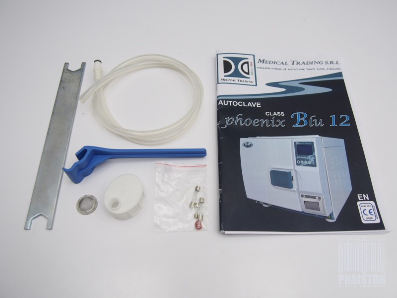 Sterylizatory parowe małe używane B/D Medical Trading Phoenix Blu 12 - Praiston rekondycjonowany