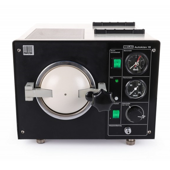 Sterylizatory parowe małe używane B/D Melag 15 - Praiston rekondycjowany