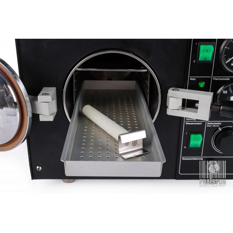 Sterylizatory parowe małe używane B/D Melag 15 - Praiston rekondycjowany