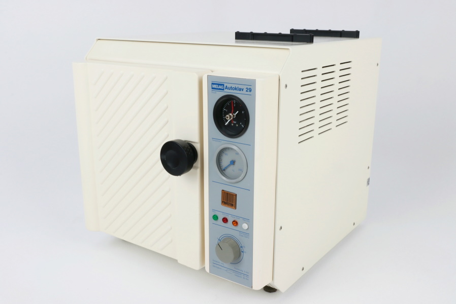 Sterylizatory parowe małe używane B/D Melag 29 - Praiston rekondycjonowany