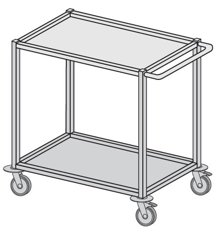 Stoliki na instrumenty - asystory TRIBO SK 7112Z/01