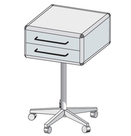 Stoliki na instrumenty - asystory TRIBO typ 7203