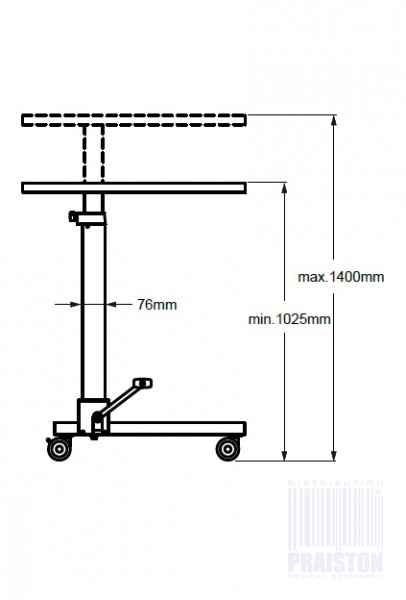 Stoliki na instrumenty - asystory Uzumcu 40410 / 40460