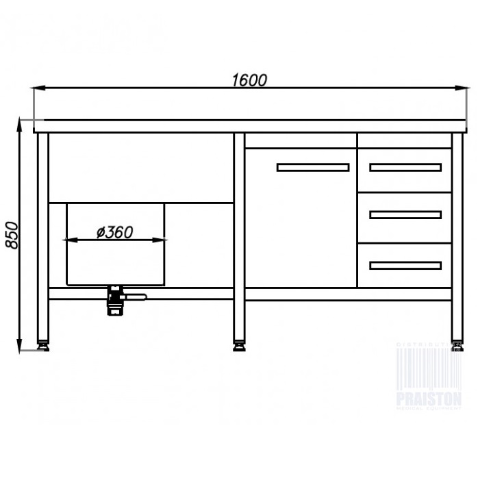 Stoły do opatrunków gipsowych Uzumcu 40845