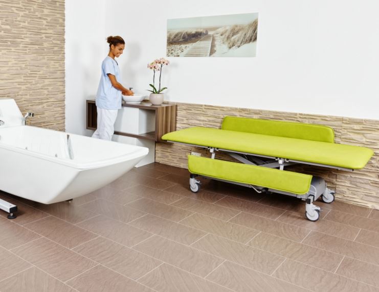 Stoły do pielęgnacji niepełnosprawnych - przewijaki Beka Hospitec GmbH MONA