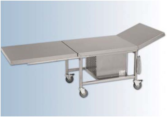 Stoły do przygotowywania i prezentacji zwłok Pathomed Stół chłodzony do prezentacji zwłok - standard 30321