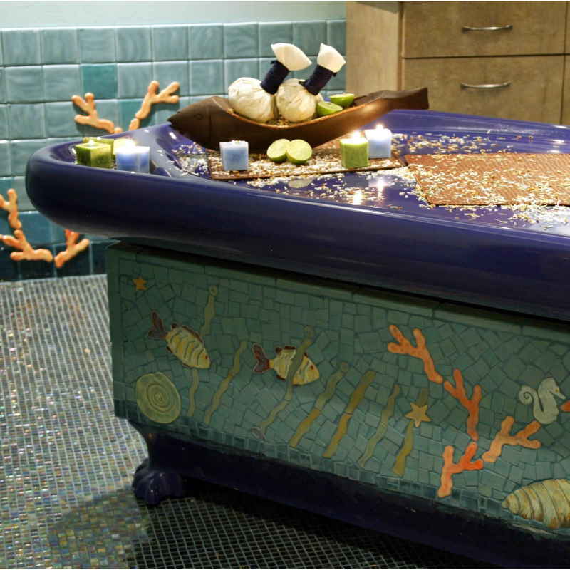 Stoły i leżanki do SPA GHARIENI HAMAM