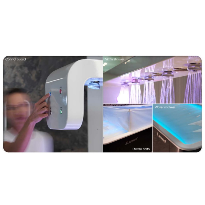 Stoły i leżanki do SPA LEMI Aemotio Spa