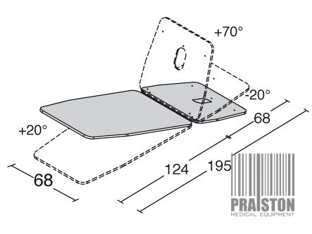 Stoły i leżanki rehabilitacyjne  CPM G. HUG OPTIMUS MOVE