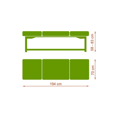 Stoły i leżanki rehabilitacyjne Habys Nova Komfort